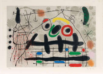 Aus 'Le Lézard aux Plumes d'Or'. Joan Miró