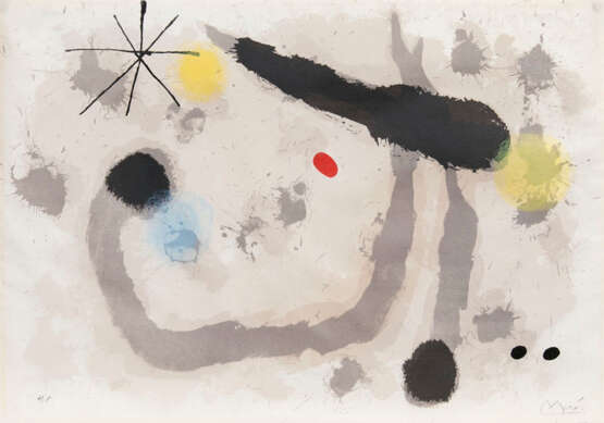 Aus 'Le Lézard aux Plumes d'Or'. Joan Miró - фото 1