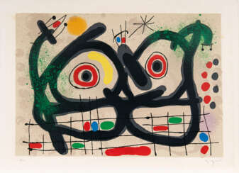 Aus 'Le Lézard aux Plumes d'Or'. Joan Miró