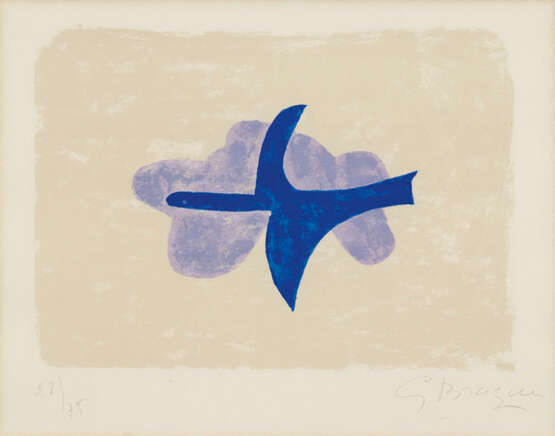 L'Oiseau Bleu. Georges Braque - Foto 1