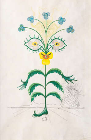Flordali - Pensée. Salvador Dalí - фото 1