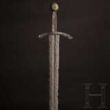 Ritterliches Schwert mit Bronzeknauf, Frankreich, um 1350 - фото 1