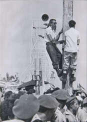 Kundgebung in Kuba. José Agraz Solans
