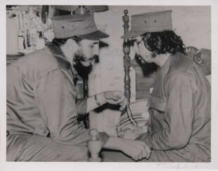 Fidel Castro und Che Guevara. Perfecto Romero