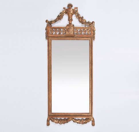 Klassizistischer vergoldeter Spiegel - Foto 1