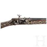 Silbermontiertes Miqueletschloss-Gewehr, Algerien, datiert 1829 - photo 5