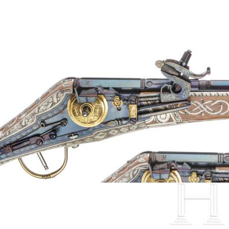 Ein Paar Radschlosspistolen, Repliken im Stil des 16. Jhdts. - фото 6