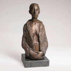Bronze-Skulptur 'Bildnis Gitta'. Claus Korch