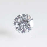Hochfeiner, exquisiter Diamant im Brillantschliff - photo 1
