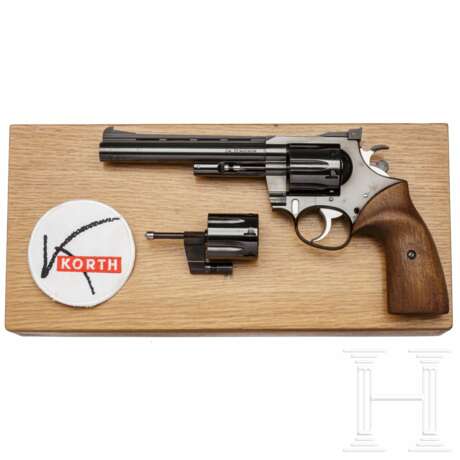 Revolver Korth Serie 24, mit Wechseltrommel, im Kasten - фото 1