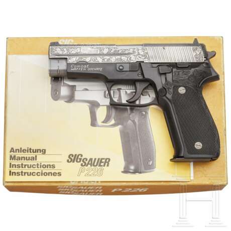 Sig Sauer P 226, graviert, two-tone, im Karton - Foto 1