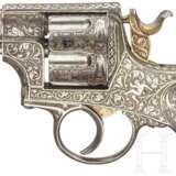 Revolver Chamelot Delvigne, graviert, vernickelt, um 1872 - Foto 5