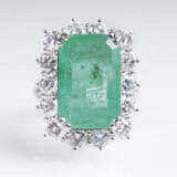 Smaragd-Brillant-Ring - photo 1