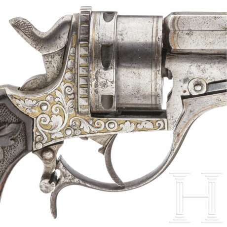 Revolver Teodoro Ybarzabal, Sys. Galand, Eibar, um 1870 - Foto 3