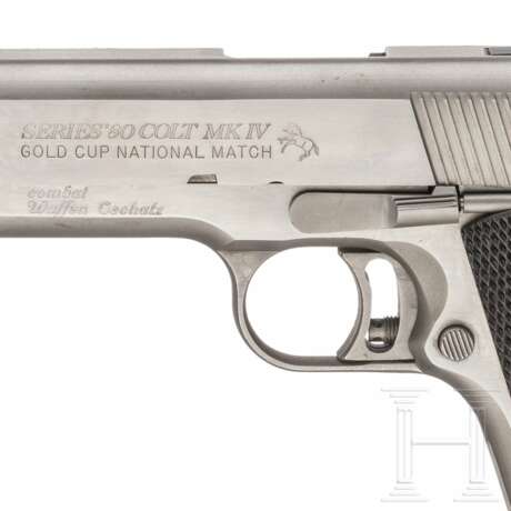 Colt Mk IV Series '80, Gold Cup National Match, Stainless - фото 3