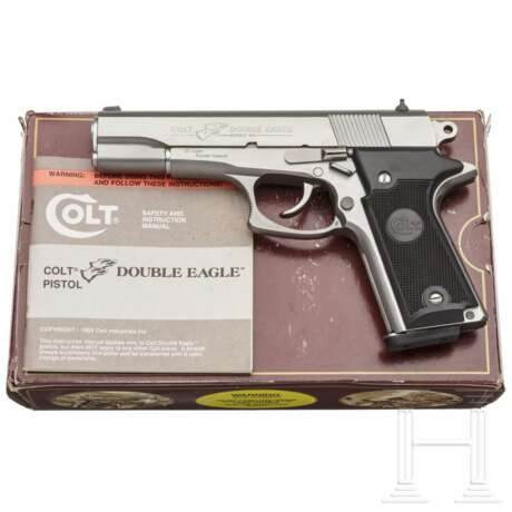 Colt Double Eagle Full Size, "First Generation", Stainless, im Karton - Foto 1