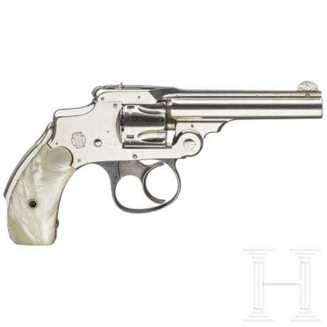 Smith & Wesson Modell .32 Safety Hammerless, 1st Model, vernickelt - photo 2