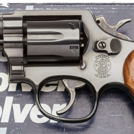 Smith & Wesson Modell 19-P, "The .357 Combat Magnum", Export Peru, im Karton - Foto 3