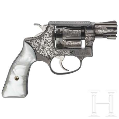 Smith & Wesson Modell 31-1, "The .32 Regulation Police", graviert, im Karton - фото 2