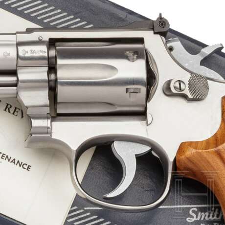 Smith & Wesson Modell 66-1, "The .357 Combat Magnum Stainless", im Karton - Foto 3