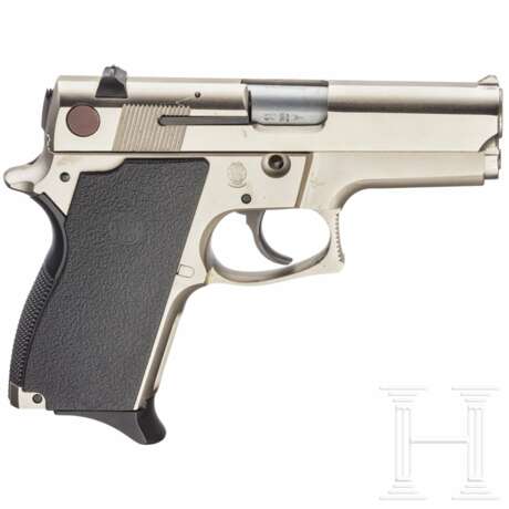 Smith & Wesson Modell 469, "The Minigun", Nickelfinish, im Karton - photo 2