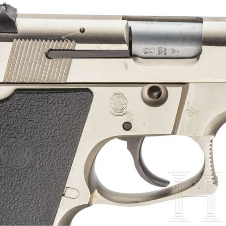 Smith & Wesson Modell 469, "The Minigun", Nickelfinish, im Karton - photo 4