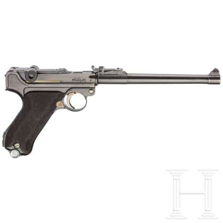 Lange Pistole Mauser Modell 1935/36, mit Brett und Tasche - Foto 3