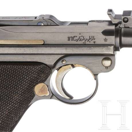 Lange Pistole Mauser Modell 1935/36, mit Brett und Tasche - Foto 9