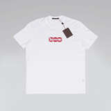 Weißes LV x Supreme Logo T-Shirt. Louis , in Kooperation mit Supreme - фото 1