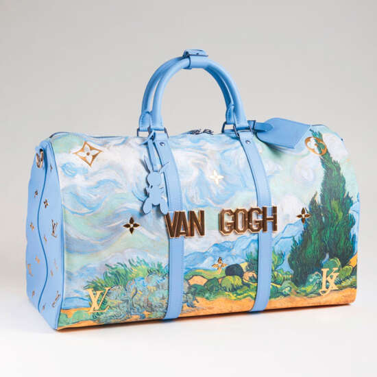 jeff koons van gogh louis vuitton