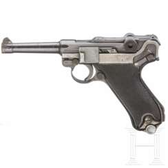 Pistole 08, Mauser, Code "byf - 41", mit Tasche