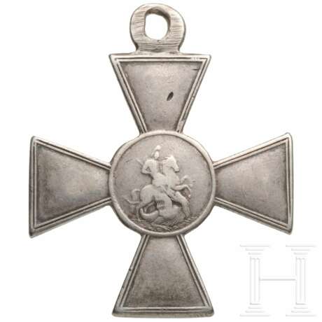 Silbernes St. Georgs-Kreuz 4. Klasse, 19. Jahrhundert - Foto 1