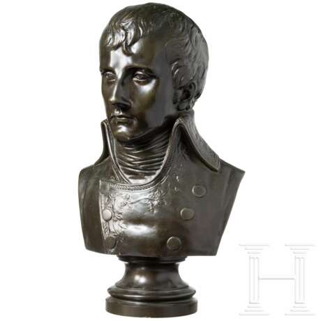 Napoleon Bonaparte – Bronzebüste als Erster Konsul - Foto 1