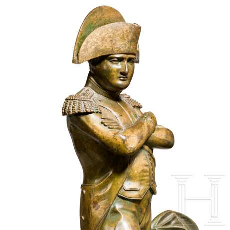 Napoleon Bonaparte – Bronzestatuette in Uniform - Foto 5