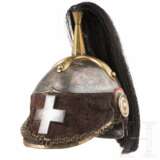 Helm für Offiziere der Guardia Civica di Milano, Mitte 19. Jahrhundert - Foto 1