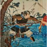 A print of a Samurai battle by Nobukazu - photo 4