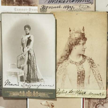 Kaiserin Elisabeth von Österreich – Foto-Paravent mit über 90 Aufnahmen aus dem Familienkreis und persönlichen Umfeld, um 1870-90 - Foto 9