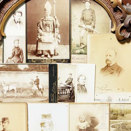 Kaiserin Elisabeth von Österreich – Foto-Paravent mit über 90 Aufnahmen aus dem Familienkreis und persönlichen Umfeld, um 1870-90 - Foto 11