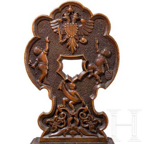 Stuhl mit kaiserlichem Wappen, 19. Jahrhundert - Foto 4