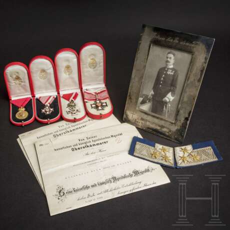 Auszeichnungen Oberst Alexander Rech Edlen von Feleky, Kommandant des Infanterie-Regiments Nr. 19 - фото 1