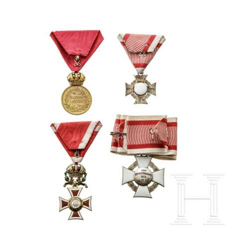 Auszeichnungen Oberst Alexander Rech Edlen von Feleky, Kommandant des Infanterie-Regiments Nr. 19 - photo 14