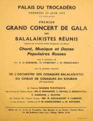 Displays: First gala concert.
