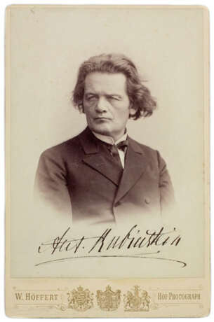 RUBINSTEIN, Anton. 1829-1894. - photo 1