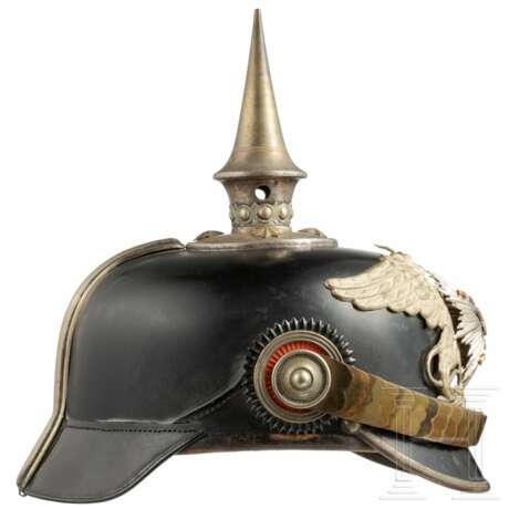 Helm für Offiziere im 1. Badischen Leib-Grenadier-Regiment Nr. 109, um 1914 - Foto 3