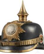 Великое Герцогство Мекленбург-Стрелицкое (1701-1933). Helm für einen Unteroffizier im Grenadier-Regiment Nr. 89, II. Bataillon (Mecklenburg-Strelitz), um 1910
