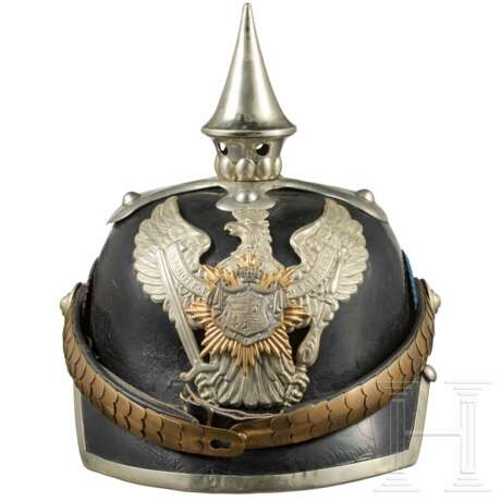 Helm für einen Wachtmeister im Oldenburgischen Dragoner-Regiment Nr. 19 - Foto 2
