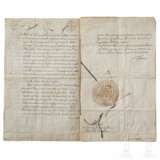König Friedrich II. - Patent für den Konsul in Genua, datiert 1764 - Foto 1