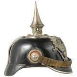 Helm für Offiziere des Pionier-Bataillons Nr. 10, um 1900 - photo 3