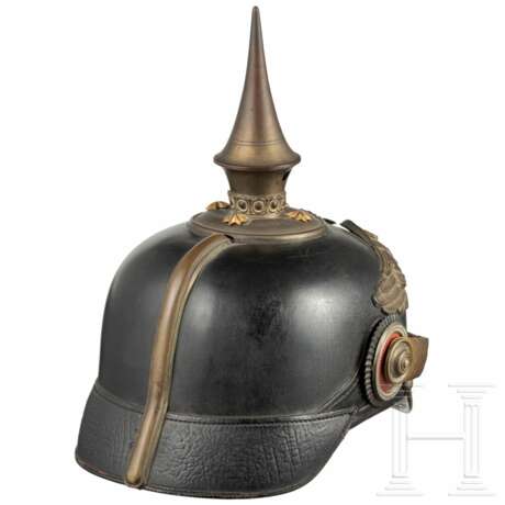 Helm für Offiziere im Garde-Pionier-Bataillon oder im Garde-Füsilier-Regiment, um 1900 - Foto 4