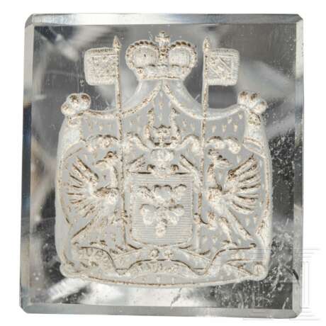 Otto Fürst von Bismarck (1815-98) – persönliches Bergkristall-Petschaft mit dem fürstlichen Wappen seit 1871 - фото 2